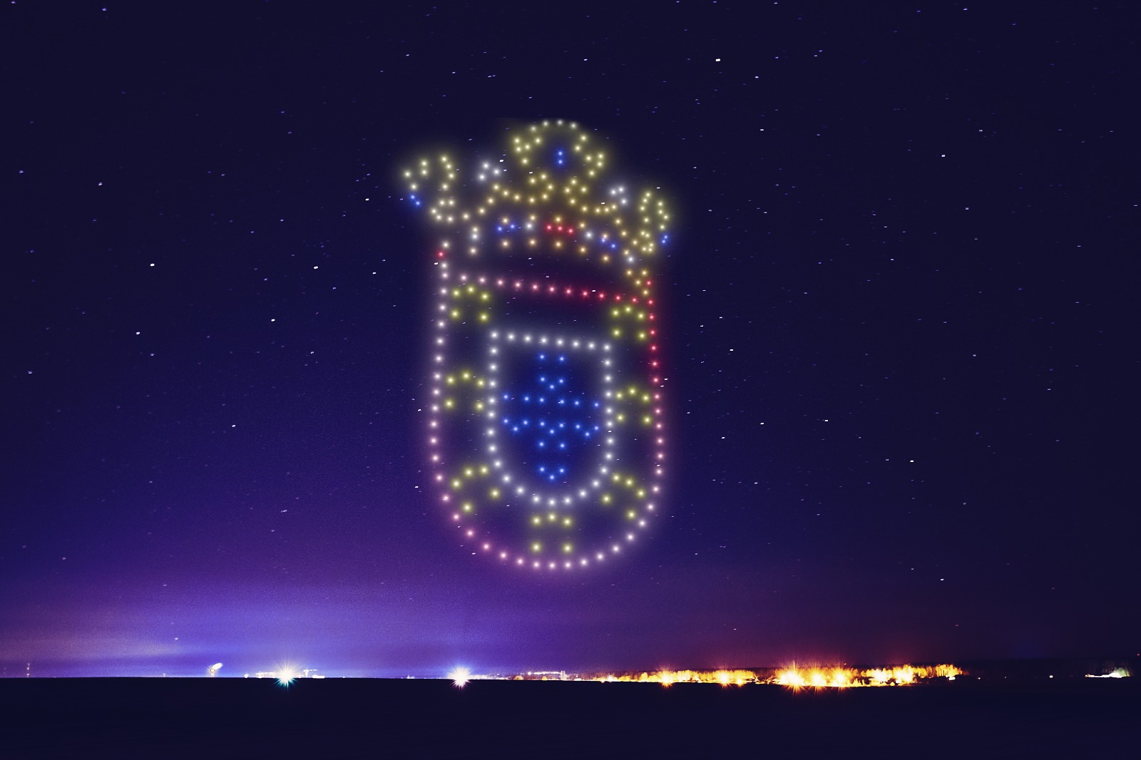 250 drones iluminarán la Noche de San Juan de Ceuta 2026 con un espectáculo diseñado especialmente para la ocasión 1 drones ceuta san juan ximenez 2
